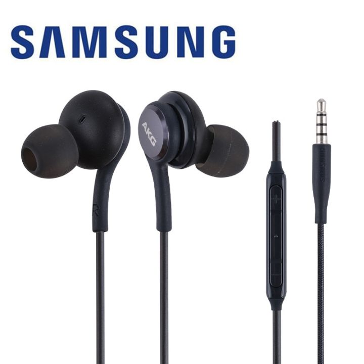 Samsung Earphones Headphones AKG OriginaI Galaxy S8 S9 S10 S10 EO IG955 Earbuds Mic Headset HANDS FREE Daraz.lk