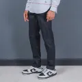 D-Blaq Men's Black Slub Twill Pant. 