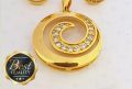 Pendant & Earrings for Women Gold Derana Design for Girls SJ-WPE. 