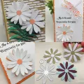 Chrysanthemum Metal Cutting Die Card Paper Frame Stencil Craft DIY Scrapbooking. 