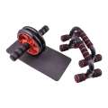 Roller&Jump Rope Noise Abdominal Wheel Ab Roller with Mat Arm Waist Leg Exercise Gym Fiess Equipment Pilates sliders. 
