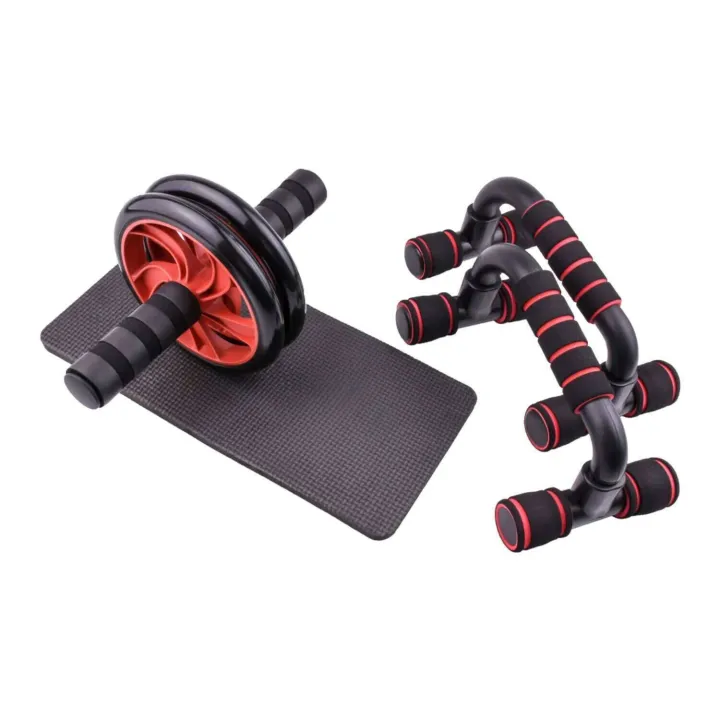 Roller&Jump%20Rope%20Noise%20Abdominal%20Wheel%20Ab%20Roller%20with%20Mat%20Arm%20Waist%20Leg%20Exercise%20Gym%20Fiess%20Equipment%20Pilates%20sliders%20-%20Image%203