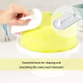 Fondant Cake Smoother Polisher, Fondant Smoother Cake Icing Smoother Tool, Fondant Marzipan Sugar Paste Polisher Smoothing Sugrarcraft Cupcake, Suitable for Home Kitchens Cake Shops Candy Shops. 
