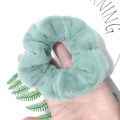 Winter Warm Soft Hair Scrunchies For Women Girls Cute Plush Elastic Hair Band Multicolor Rubber Band Hair Loop Hair Accessories Luyo. 