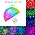 LED Mini Party Light RGB Magic Ball Light Neon Disco Stage Effect Lamp with Remote Lamp Disco Car and Mobile Phone Use light. 