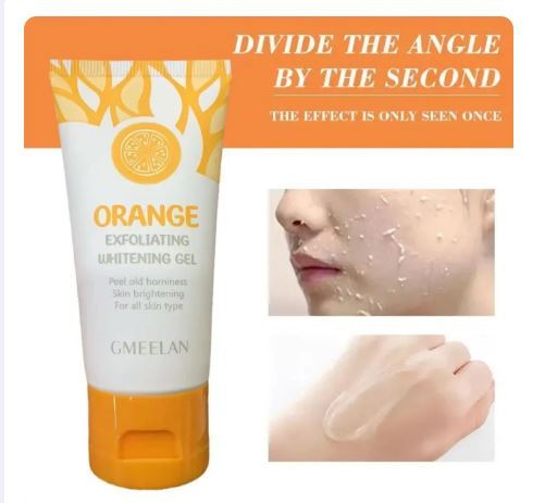 Gmeelan Exfoliating Orange Gel 50g / Gluta Lazy Whitening Cream