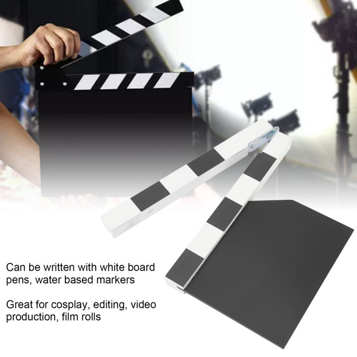 Film%20Director%20Clapper%20Board%20Density%20Board%20Movie%20Scene%20Clapboard%20For%20Photogra%20Kit%20-%20Image%202
