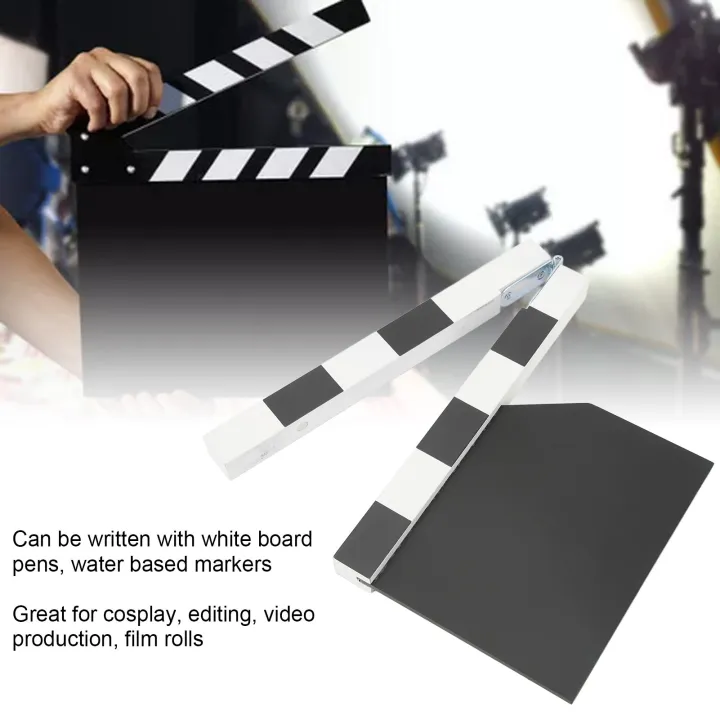 Film%20Director%20Clapper%20Board%20Density%20Board%20Movie%20Scene%20Clapboard%20For%20Photogra%20Kit%20-%20Image%202