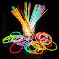 【HUT】 5/10/20Pcs Glow Sticks Party Bright Fluorescence Light Disposable Glowing Bracelets Props For Wedding Halloween Birthday Decor. 
