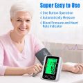 Automatic Upper Arm Digital Blood Pressure Monitor Pulse Rate Monitoring Machine,2X99 Reading Memory, Digital Bp Monitor. 