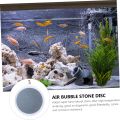 Air Stone Disk Fish Tank Bubble Diffuser Aquarium Airstones Diffuser Stone Disc. 