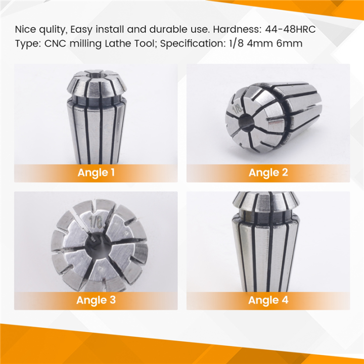 Kqueebee%20ER11%20CNC%20Collet%20Chucks%20Tool%20Bits%20Holder%201/8%20Inch%20(3.175mm)%204mm%206mm%20-%20Image%203