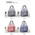 Portable Waterproof Women's Bag Thickened Small Cloth Bag Encryption Hand Bag New Mom Small Bag Mummy Lunch Bag Lunch Box Bag Canvas. 