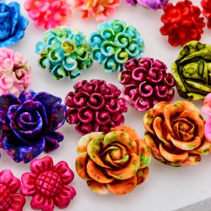 12%20pairs/set%20Colorful%20Resin%20Rose%20Flower%20Stud%20Earrings%20for%20Girls%20Children%20Anti%20Allergic%20Stud%20Ear%20Jewelry%20for%20Women%20-%20Image%205