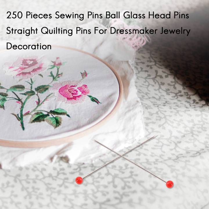 250%20Pieces%20Sewing%20Pins%20Ball%20Glass%20Head%20Pins%20For%20Jewelry%20Decoration%20-%20Image%203