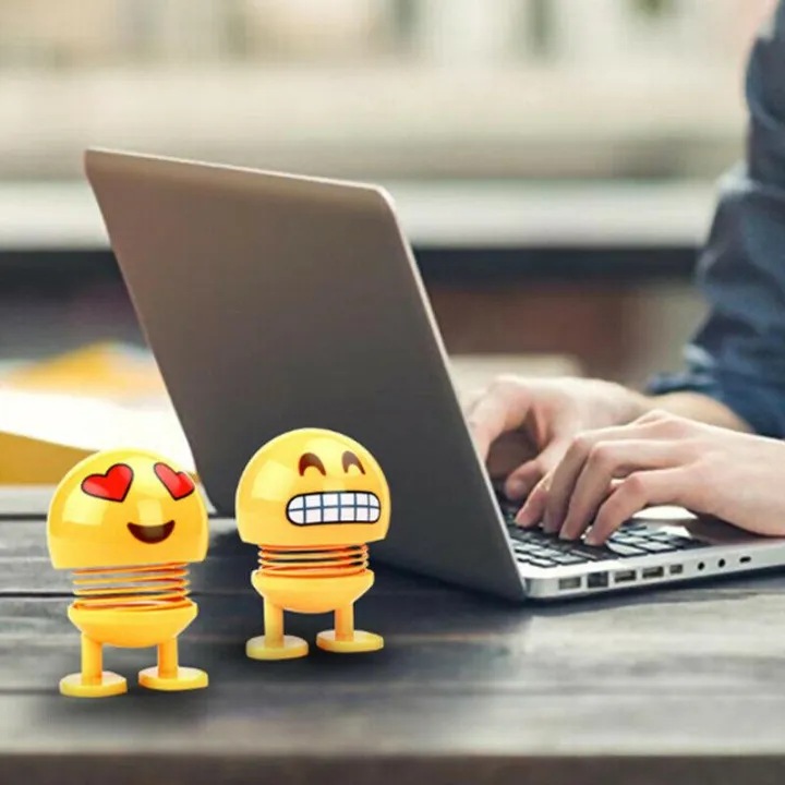 Smiley%20Spring,Cute%20Emoji%20Bobble%20Head%20Spring%20Dolls%20Car%20Ornaments%20Bounce%20Toys%201%20Pcs%20-%20Image%206