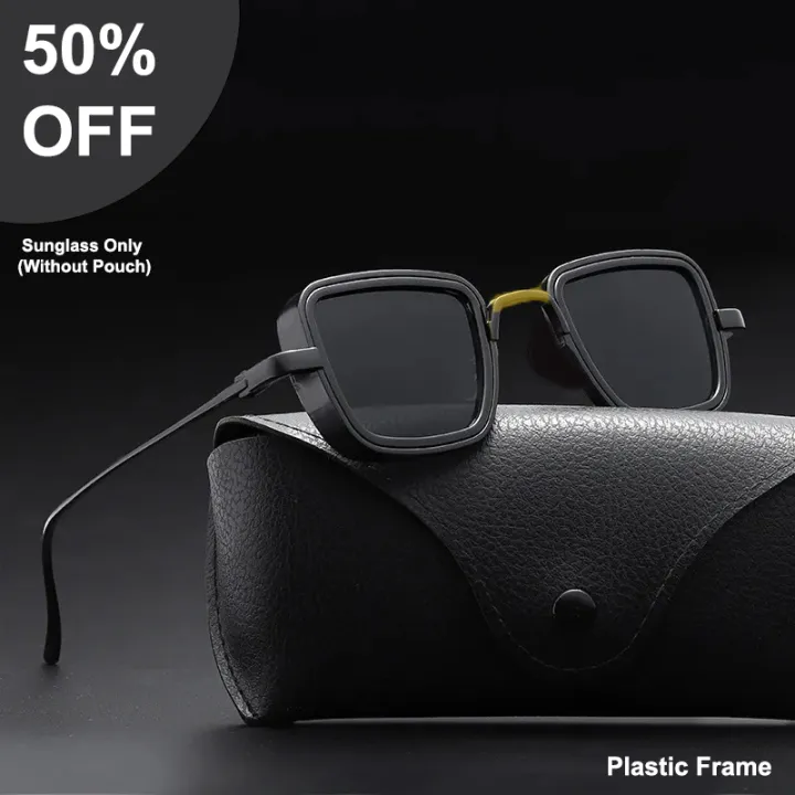 Higher Grade Sunglasses Eye Protection Nurd Glass Fashion Cat Eye Wayfare Style Unisex Sunglasses For Men and Women Daily Use and Bike Riding Use UV Protection Sunglasses in Daraz Flyer 37