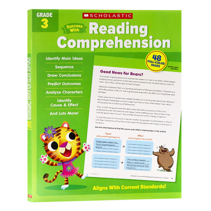 Scholastic Success with Reading Comprehension Grade 3 Paperback ...