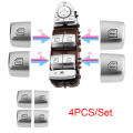 Car Window Switch Repair Button Cover Vehicle Door Glass Lift Control Driven Switch Cap For Mercedes Benz C Class W205 C200 Glc. 
