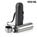 Vacuum Flask Stainless Steel 500ML 750ML 1000ML WITH POUCH. 