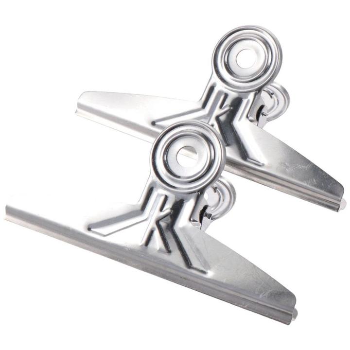Scripts Bull Clips 2 PCS Multiuse Bull Clips 20cm Bulldog Clips Jumbo Stainless Steel Bull ...