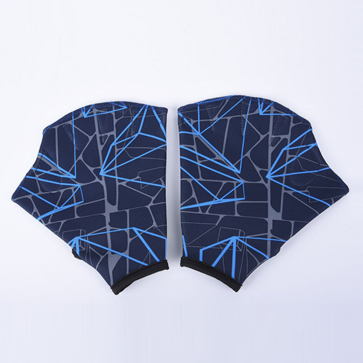 1%20Pair%20Unisex%20Swimming%20Hand%20Fins%20Flippers%20Finger%20Webbed%20Gloves%20Paddle%20Water%20Sports%20Swimming%20Training%20Practice%20Gloves%20-%20Image%202