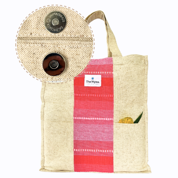 THE%20MYSU%20Heavy%20Duty%20Canvas%20Tote%20Bag%20-%20Pink%20Stripe%20-%2014.5%20inches%20(L)%20*%203%20inches%20(W)%20*%2016%20inches%20(H)%20-%20Image%206