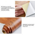 1m/3m/10m Self-Adhesive PVC Waterproof Wood Grain Wallpaper Kitchen Stickers Furniture Wardrobe Table Wall Papers Home Decor. 