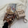 Spring Small Bag for Women2023New Trendy High-Fashion Student Messenger Bag All-MatchinginsMini phone bag. 