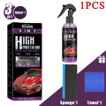 3 in 1 High Protection Quick Ceramic Coating Nano Spray Car Coating Wax Polishing Spray Plastic Refresh Fast Fine Scratch Repair. 