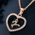 Wedding Necklace Extension Chain Name Initials Charm Necklace. 