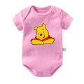 Winnie The Pooh Disney Bear Baby Bodysuit Newborn Short Sleeve Romper Toddler Boys Girls Jumpsuit Clothes Body Ropa Baby OnesiesBasketball. 