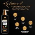 Prakruth Care Premium Herbal Low Porosity Leave-in Conditioner, 100ml, for Dull, Sticky, Thin Hair, with Amla, Flaxseed, Glycerine, Aloe Vera, Bhringraj, Rosemary(FROM INDIA)JEZ. 