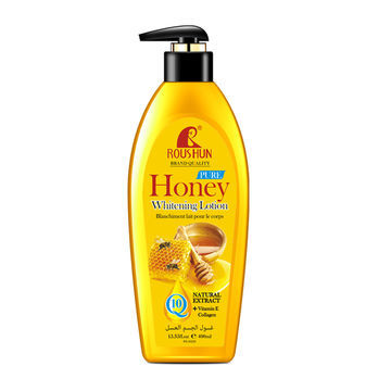 Roushun Honey Body Lotion Natural Extract With Vitamin E 400Ml