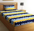 6×5 cotton zippered mattress cover Tribal size 6×5. 