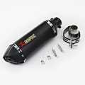 Universal Exhaust Muffler Pipe with DB Killer Silencer slip on 38-51mm for Motorcycle ATV Bike High Temperature Exhaust Pipes. 