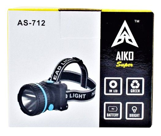 Aiko Rechargeable Head Torch Daraz Lk
