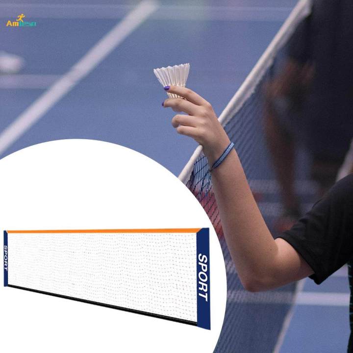 Portable Badminton Net Badminton Replacement Size Net for Indoor 5.1M ...