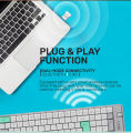 Alcatroz Tetriz Air 3 Bluetooth 5.3 Dual Mode 99 Key Wireless Keyboard. 