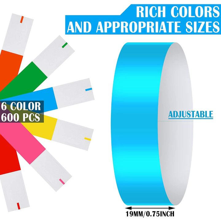 600Pcs%20Waterproof%20Hand%20Bands%20Neon%20Wrist%20Bands%20for%20Events%20Concert%20Adhesive%20for%20Party%20-%20Image%206