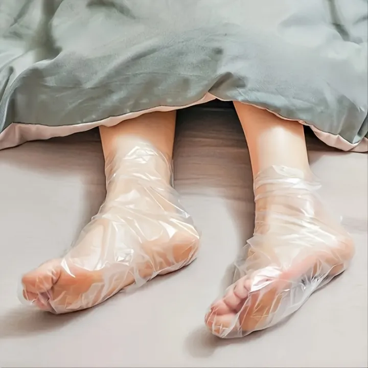 Disposable Foot Cover Foot Protection Film Foot Mask Whitening and Softening Dead Skin Foot Mask with Extended Dead Skin Removal