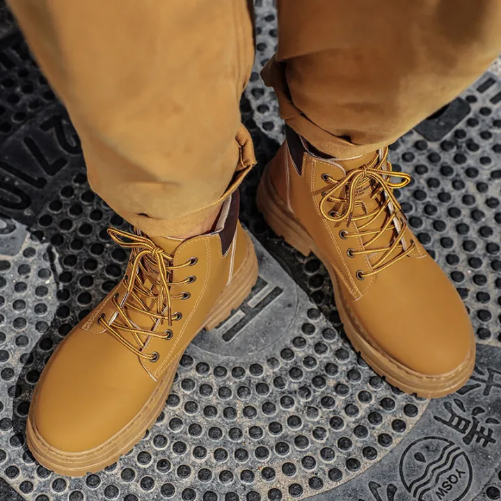 %E3%80%90ZIME%E3%80%91Martin%20Boots%20for%20Men%20Leather%20High-Top%20Boots%20Waterproof%20Hiking%20Shoes%20for%20Men%20Outdoor%20Sport%20Shoes%20Rubber%20Shoes%20Leather%20Korean%20-%20Image%204