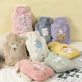 500ML Hot Water Bag Plush Cartoon Kawaii Bear Rabbit Animal Pattern Hot Water Bottle Hand Feet Warmer Winter. 