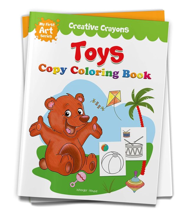 Toys - Copy Coloring Book (Creative Crayons) | Daraz.lk