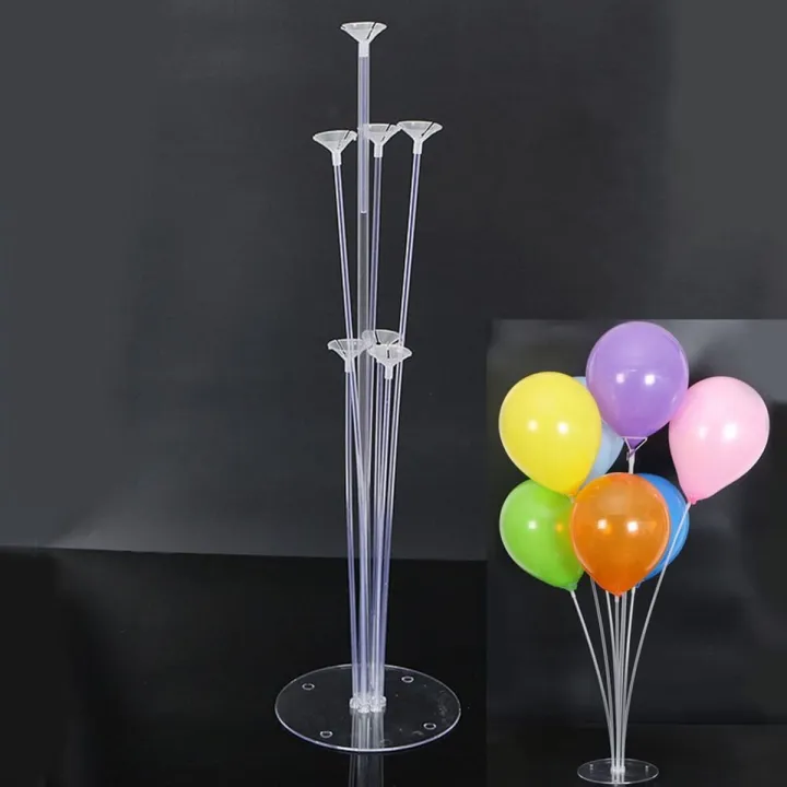 7 Tubes Balloons Stand Holder Column