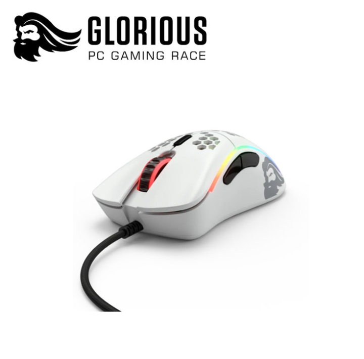 Glorious Model D Minus Mouse - Matte White