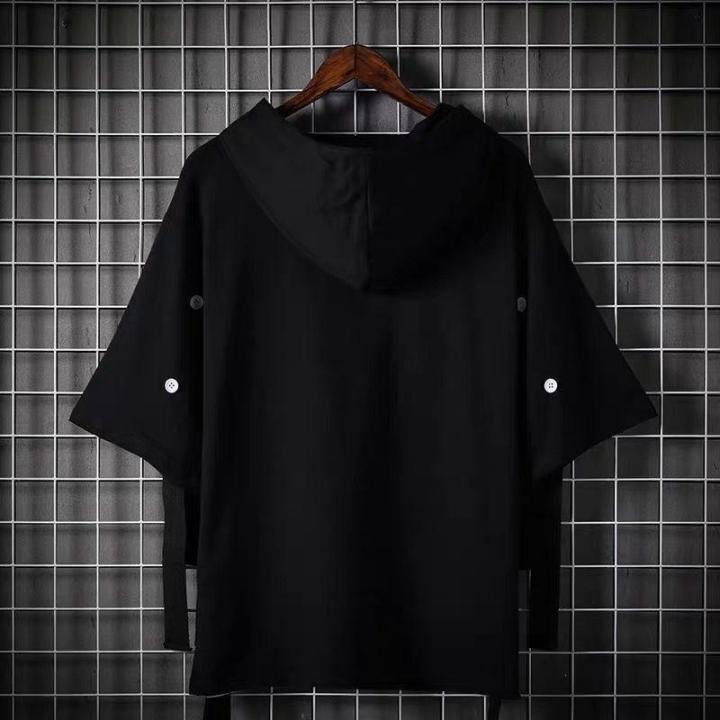 Summer%20Short%20Sleeve%20Men's%20Trendy%20Korean%20Style%20ins%20Trendy%20Red%20T%20T-shirt%20Loose%20Clothes%20Men's%20Top%20Summer%20Summer%20T-shirt%20-%20Image%204