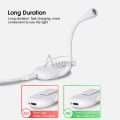 Auoyo Desk Lamp Book Clip Lamp Mini Book Light Mini Clip on Desk Lamp Flexible Reading Lamp Portable Eye Protect Light Rechargeable USB Desk Lamp LED Study Reading Working Light with 3 Light Colors. 