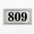 Acrylic House Number Plate Sign Modern and Stylish Door Number for Home or Office. 