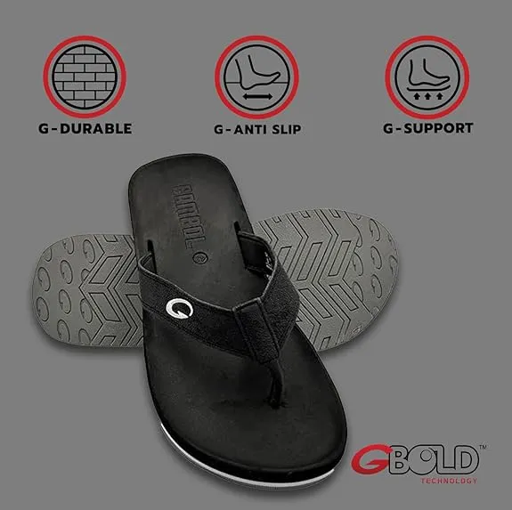 GAMBOL%20Men's%20Flip%20Flops%20-%20Beach%20Style%20and%20Comfort%20-%20Ideal%20Footwear%20for%20Casual%20Occasions%20-%20Suede%20Fit%20with%20GBOLD%20Flip%20Flop%20Technology%20-%20Simple%20&%20Lightweight%20for%20Travel%20-%20Image%206